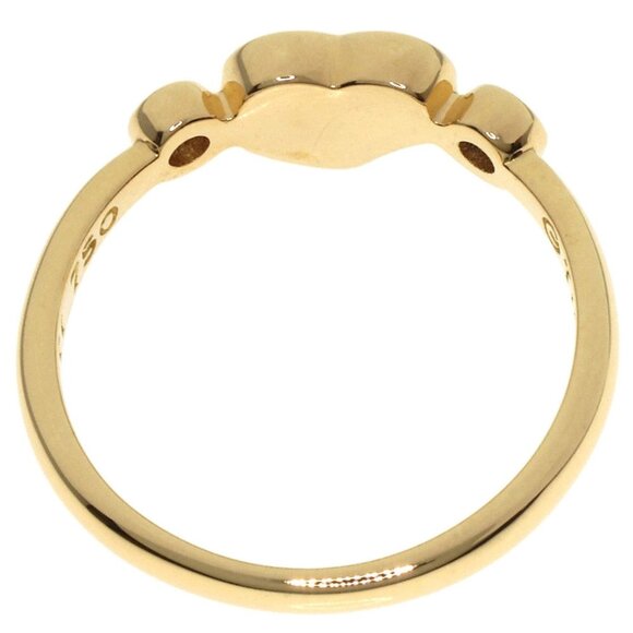 TIFFANY & CO. 18k Yellow Gold Diamond Ring - Picture 4 of 9